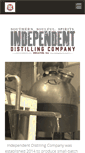 Mobile Screenshot of independentdistilling.com